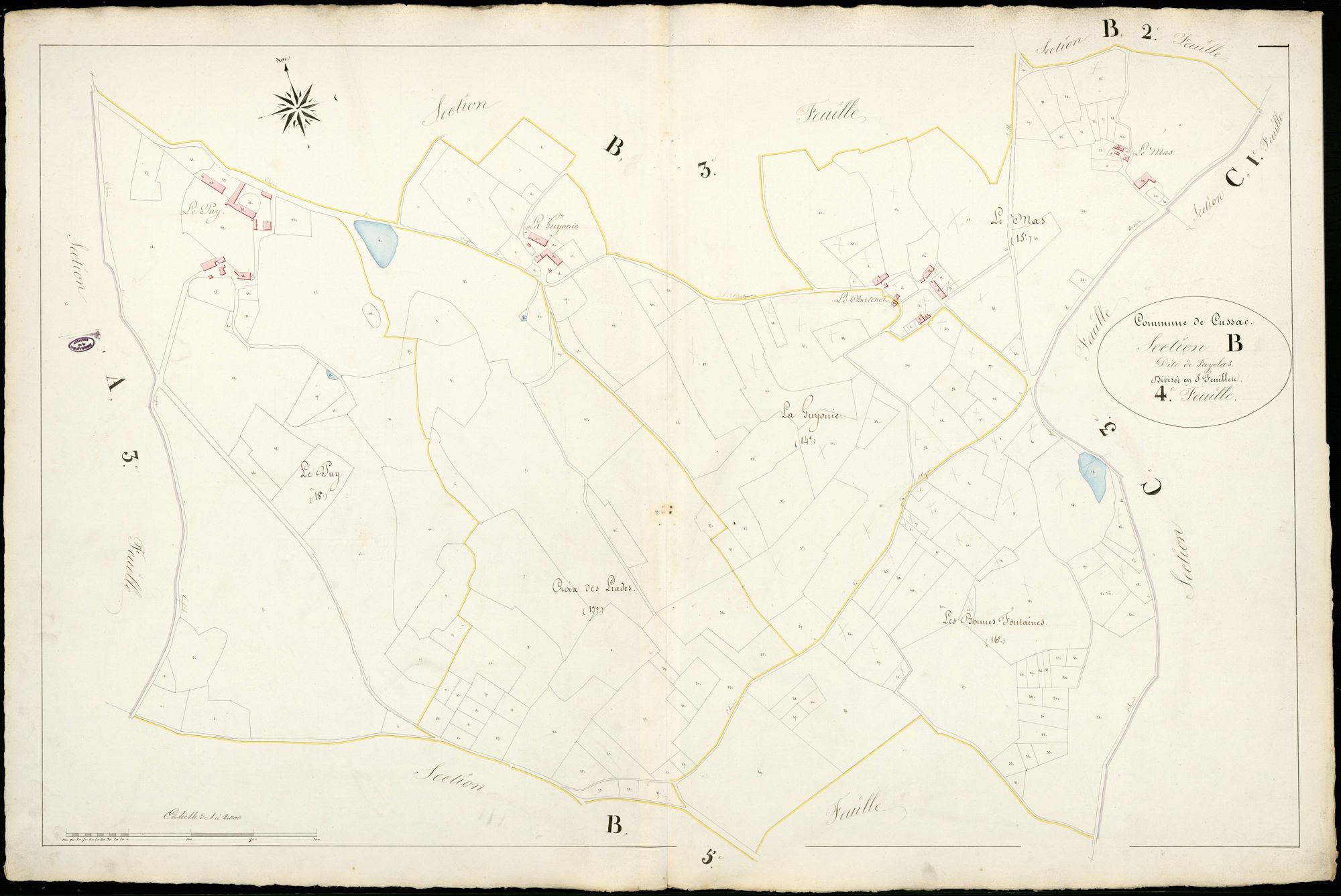 Cussac 3 P 64 / 1 1839