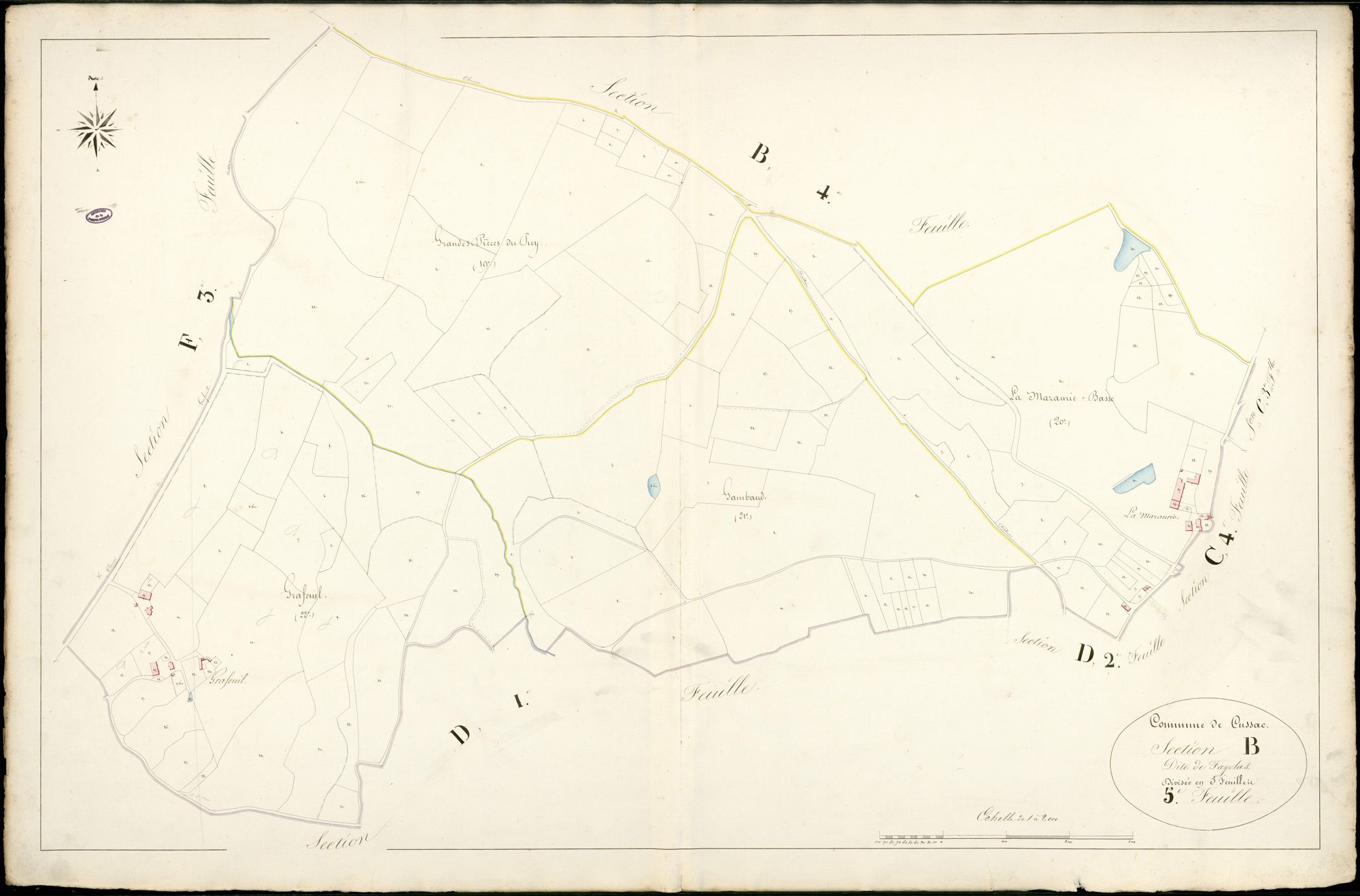 Cussac 3 P 64 / 1 1839