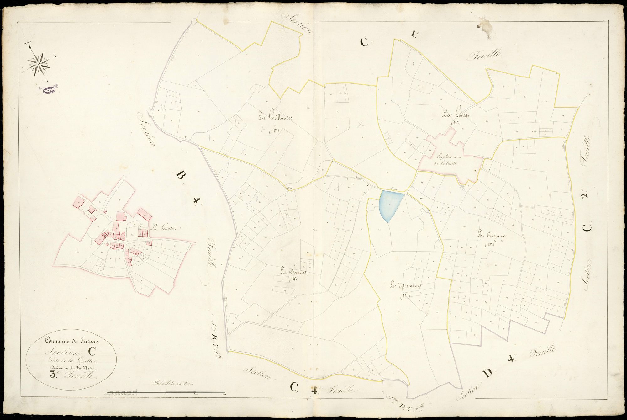 Cussac 3 P 64 / 1 1839