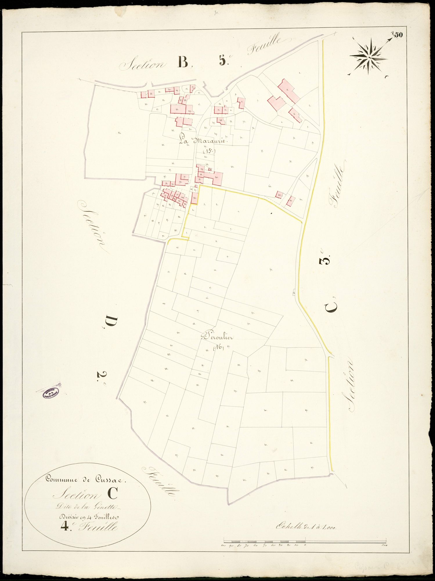 Cussac 3 P 64 / 1 1839