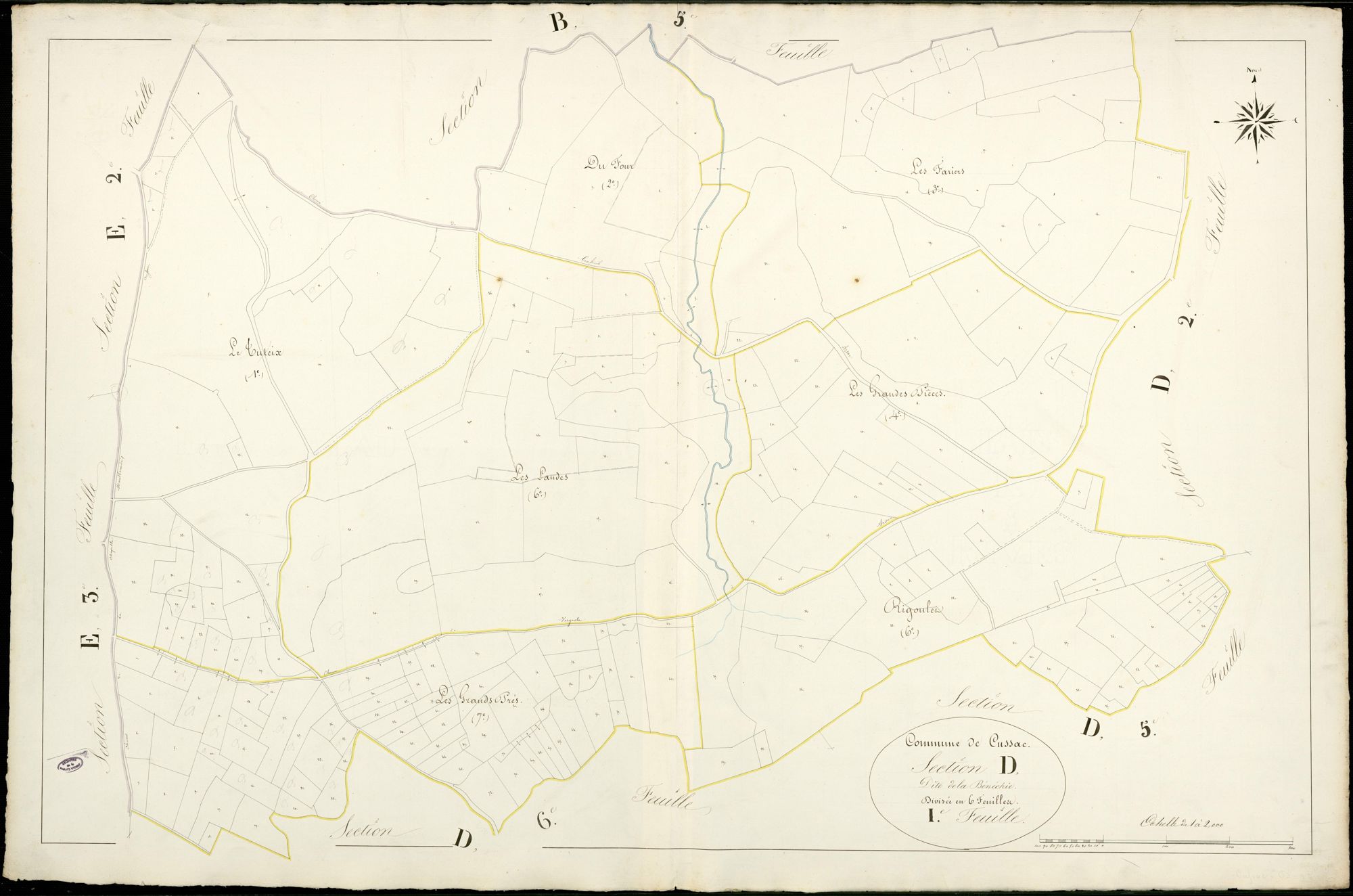 Cussac 3 P 64 / 1 1839