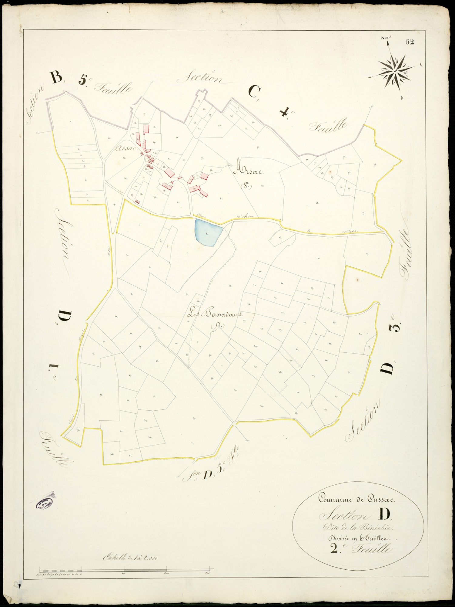 Cussac 3 P 64 / 1 1839