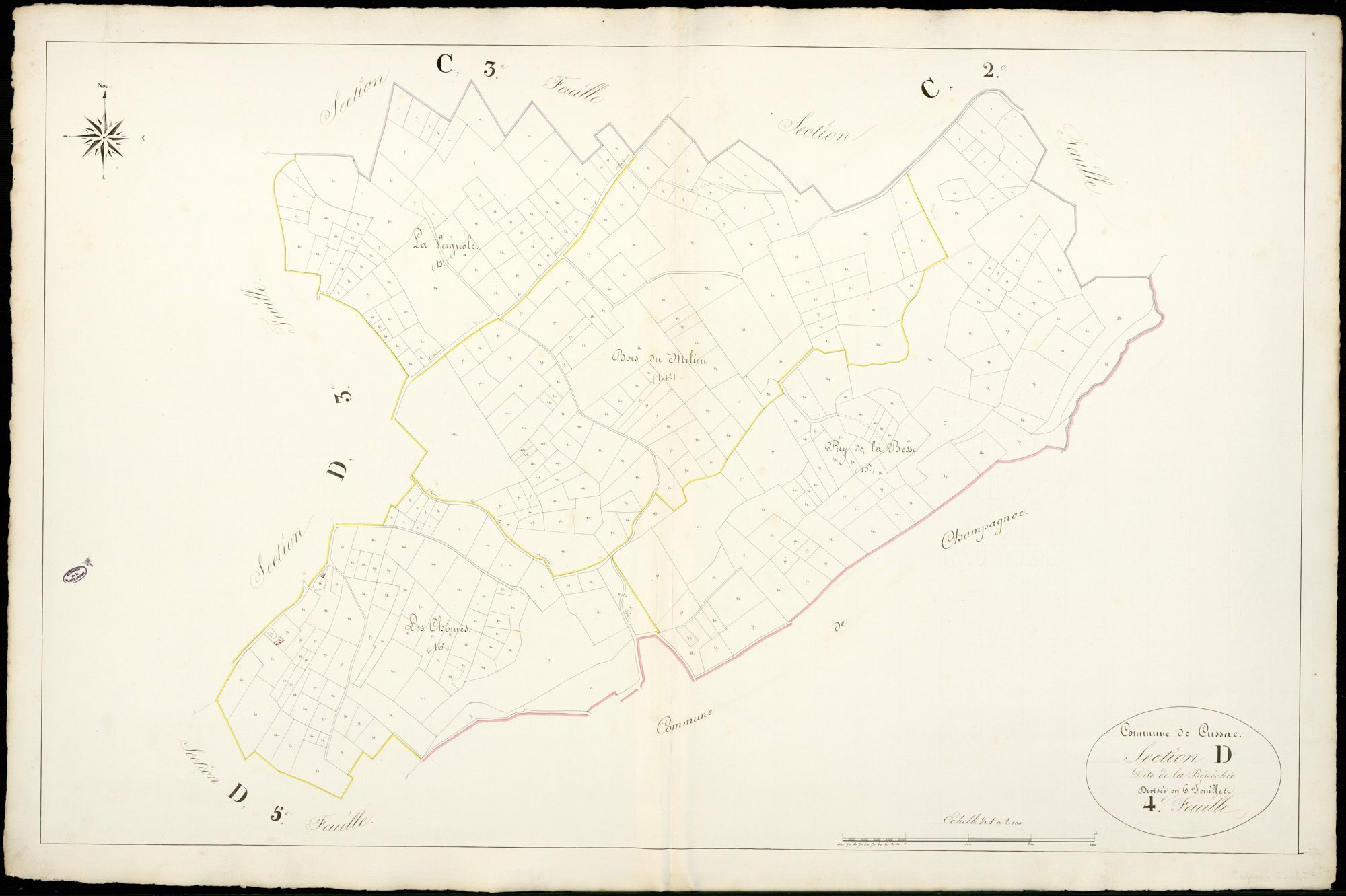 Cussac 3 P 64 / 1 1839