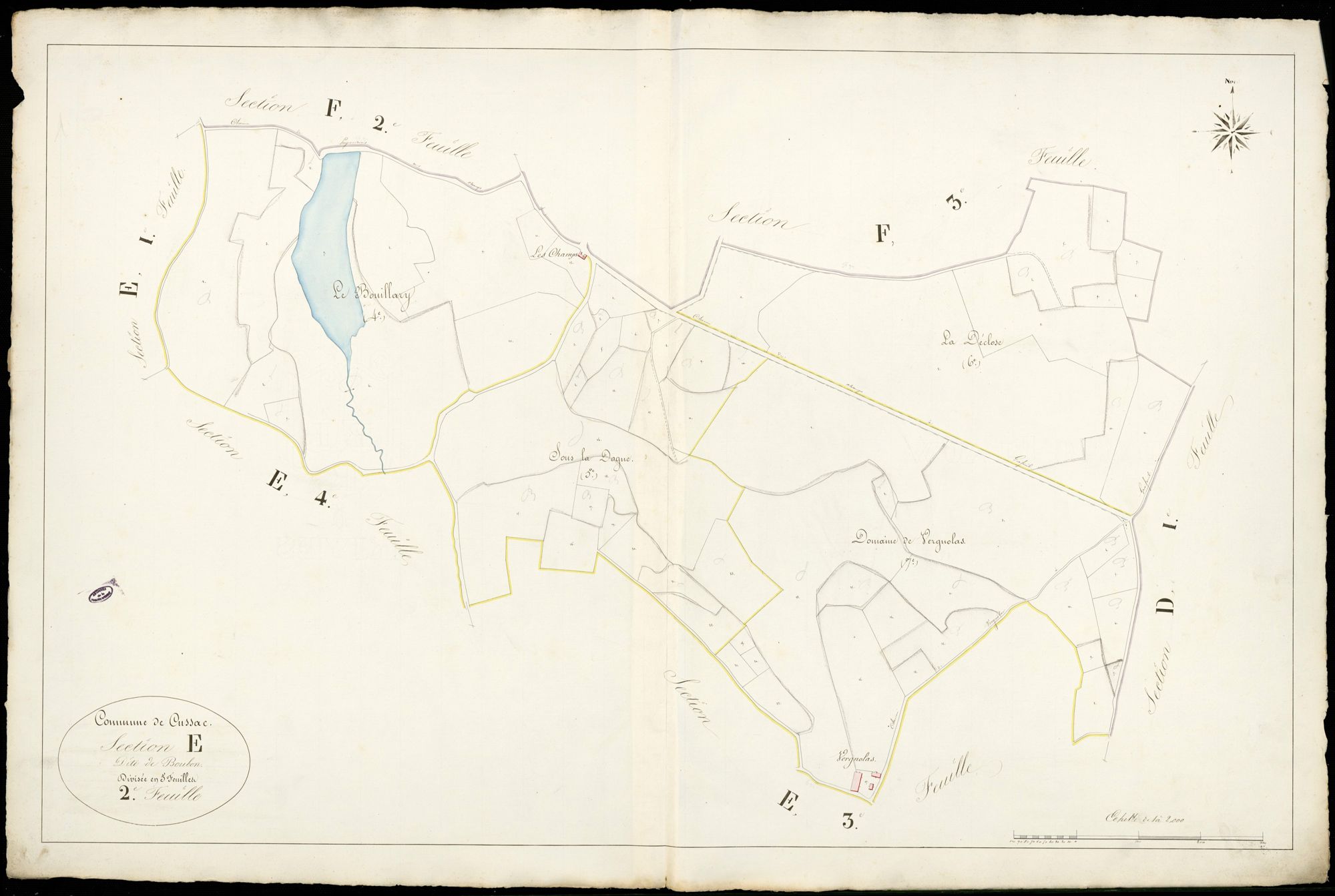 Cussac 3 P 64 / 1 1839