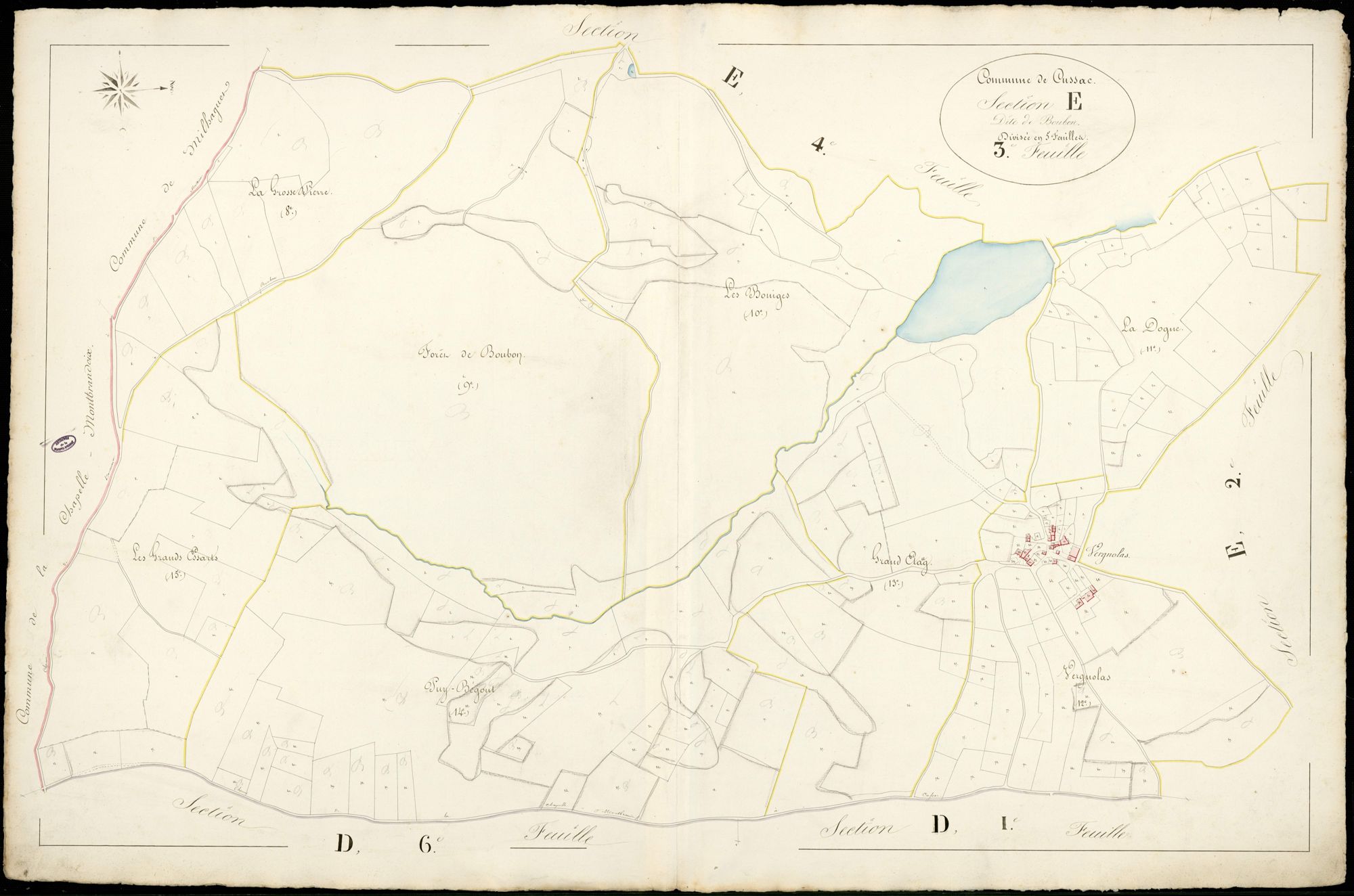 Cussac 3 P 64 / 1 1839