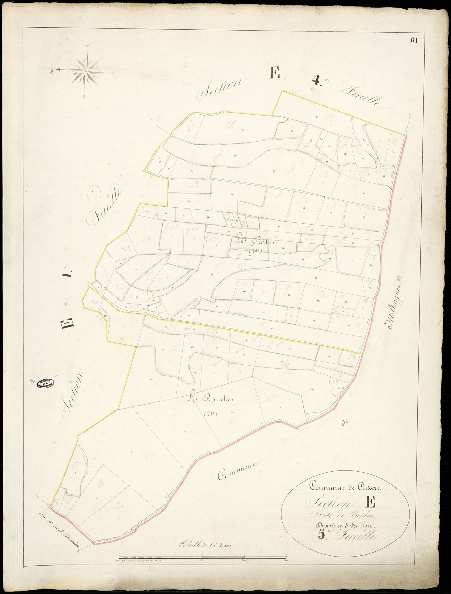 Cussac 3 P 64 / 1 1839