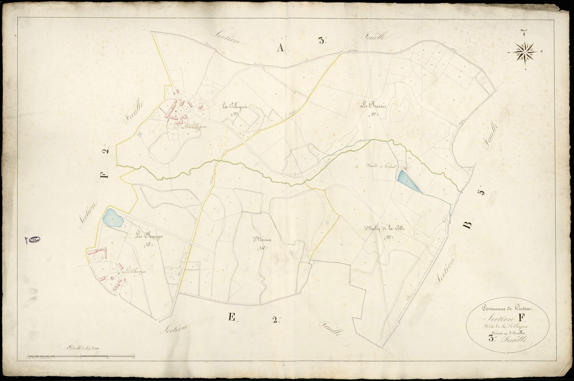 Cussac 3 P 64 / 1 1839