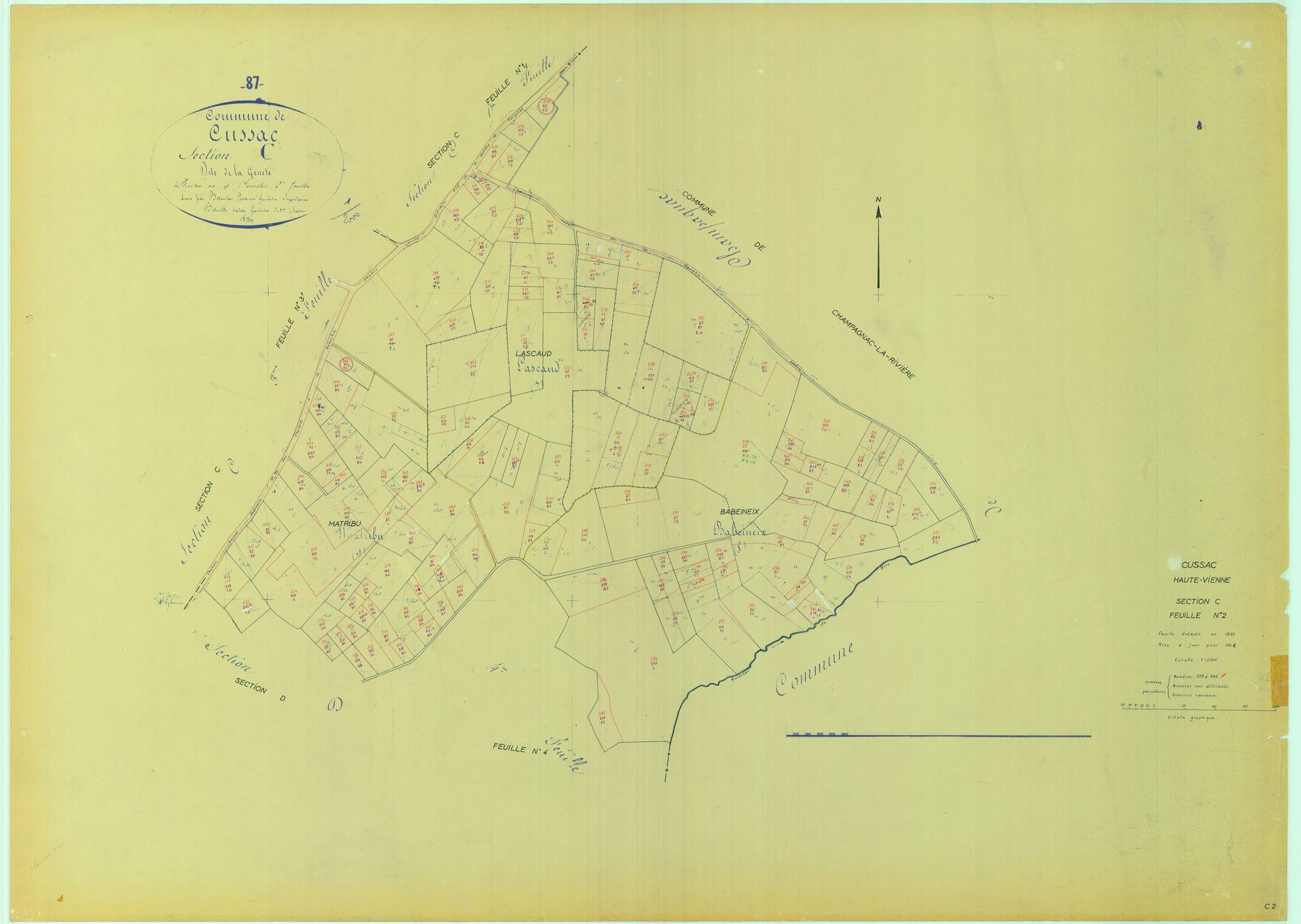 Cussac 1203 W 36 1966
