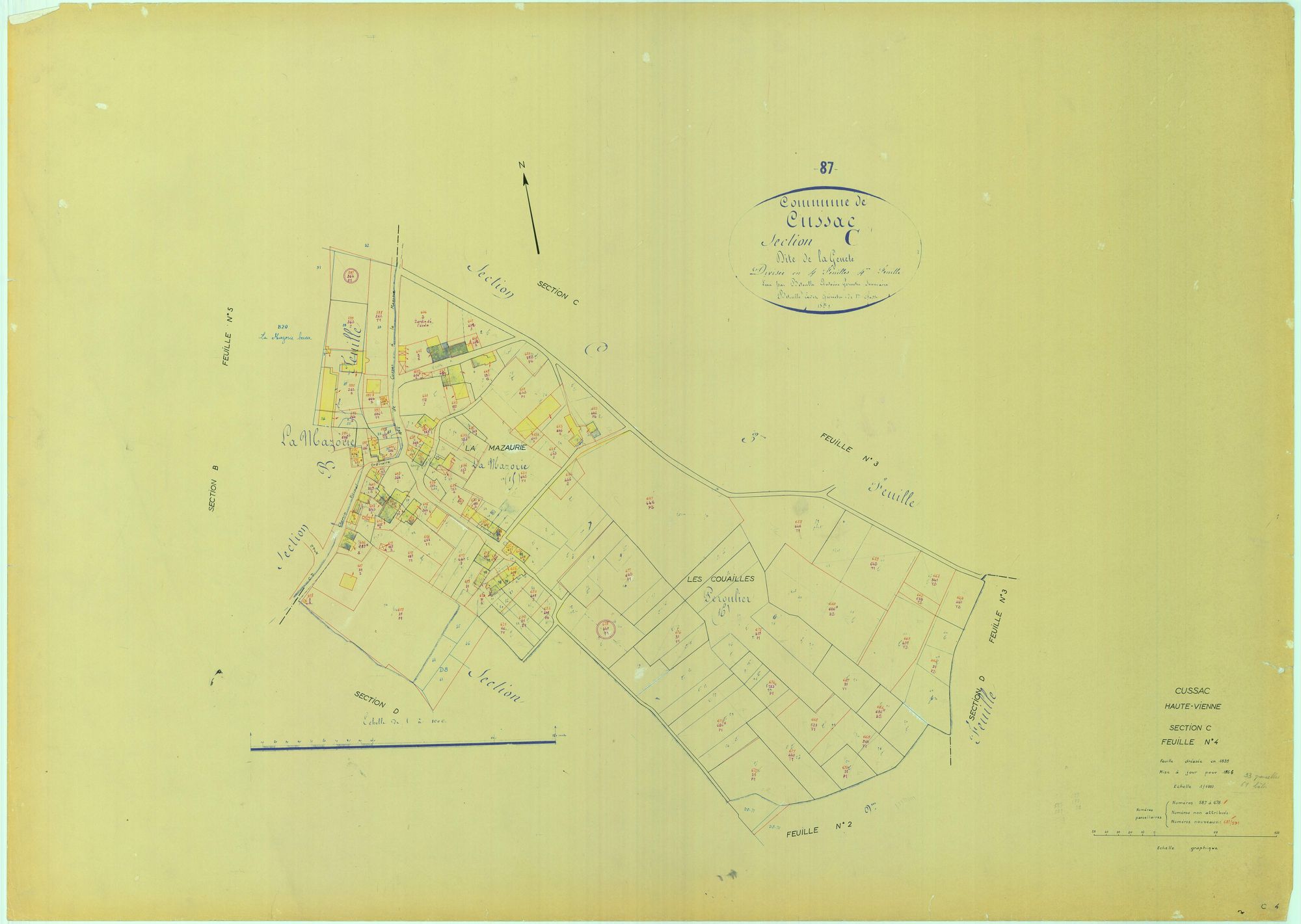 Cussac 1203 W 36 1966