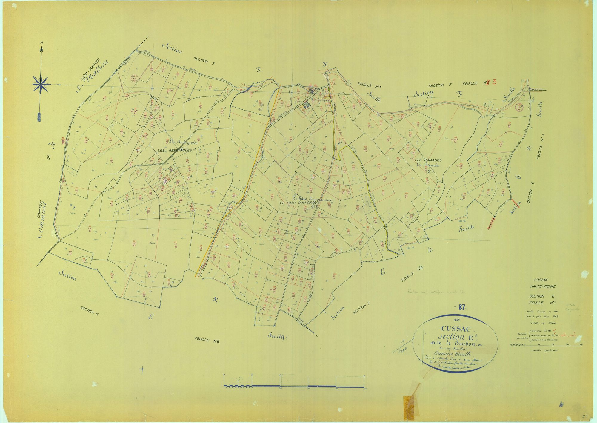 Cussac 1203 W 36 1966
