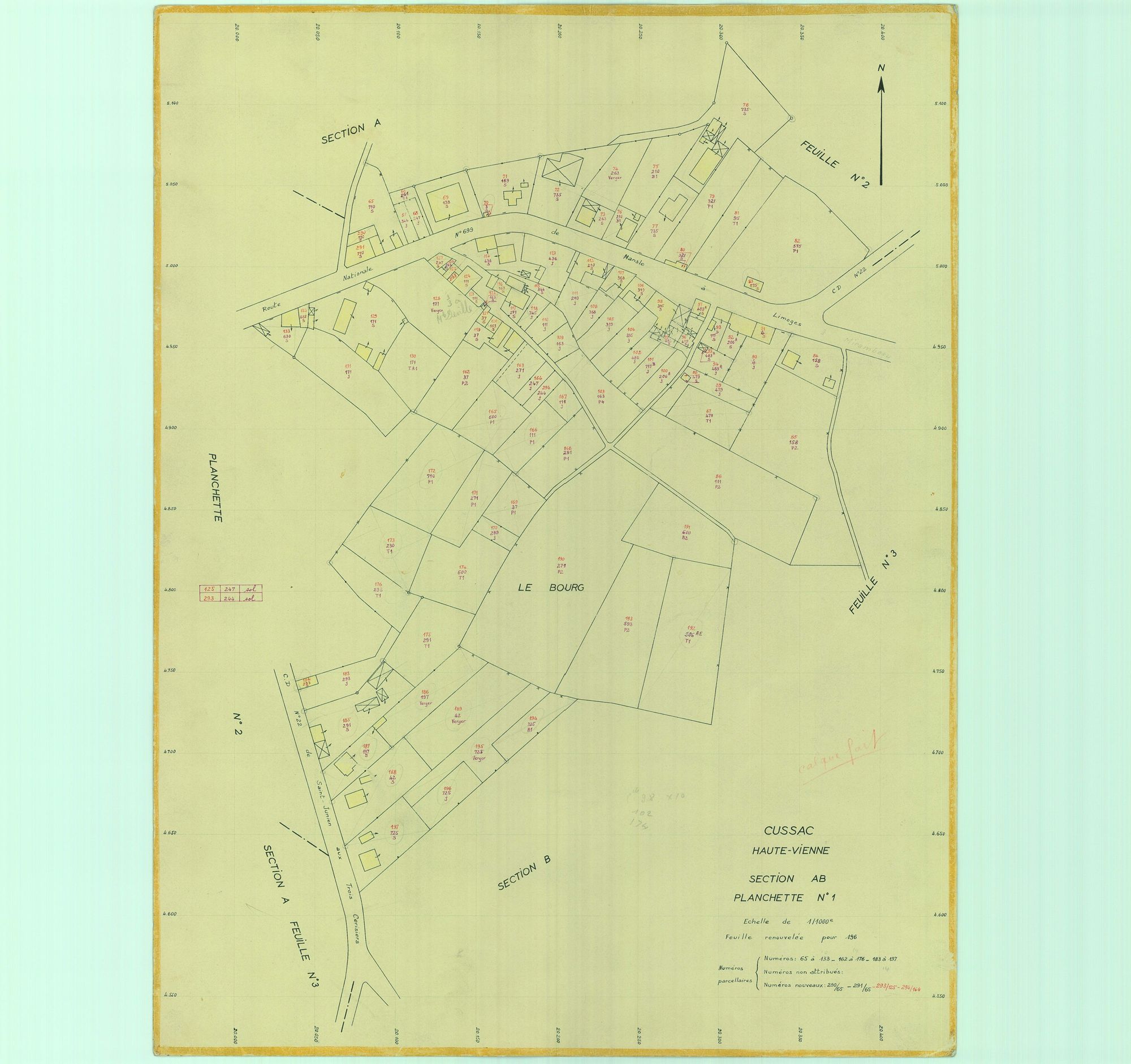 Cussac 1203 W 36 1966