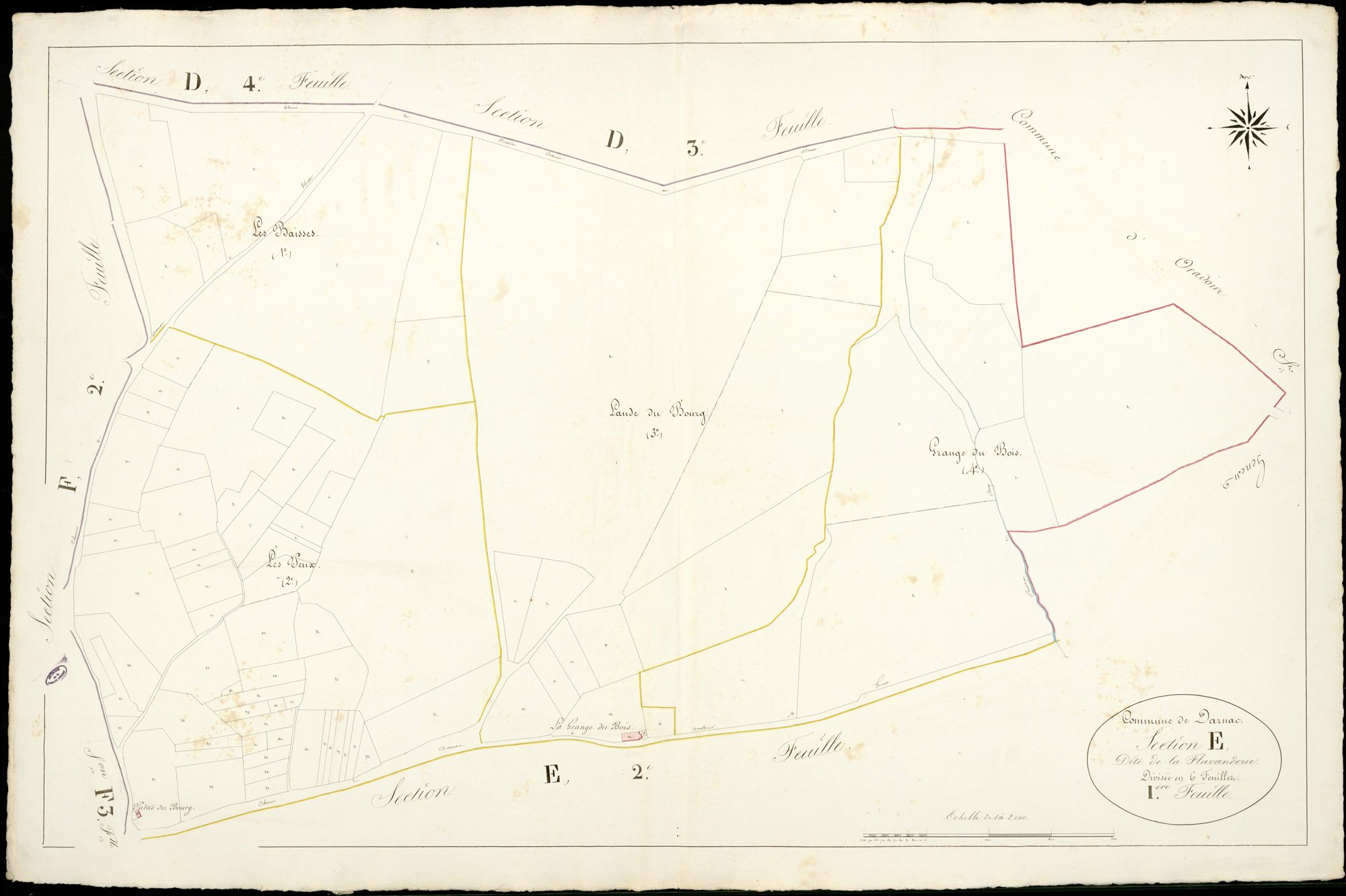 Darnac 3 P 65 / 1 1838
