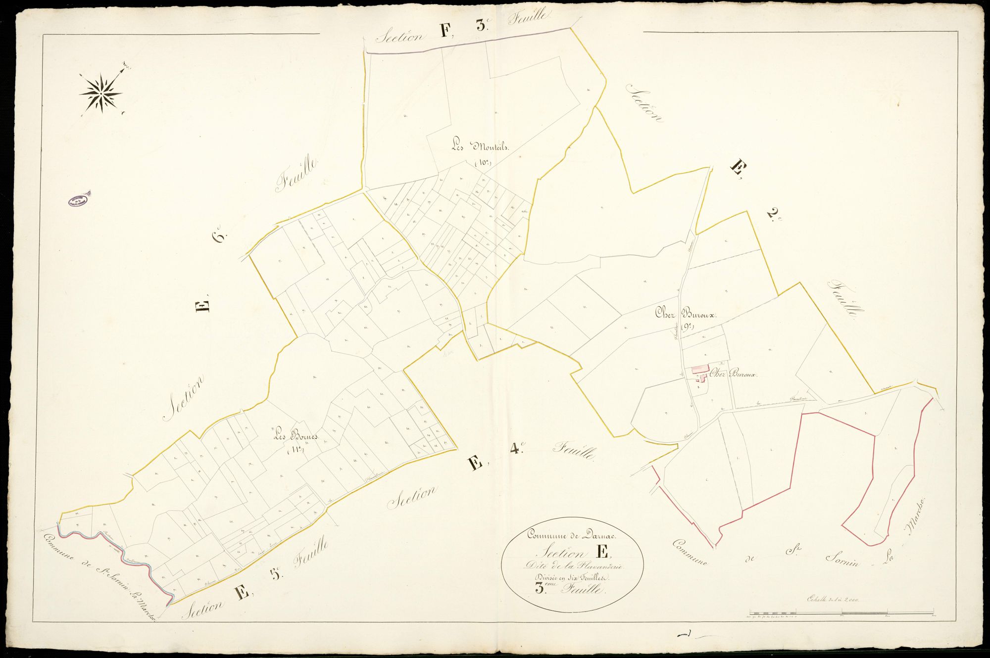 Darnac 3 P 65 / 1 1838