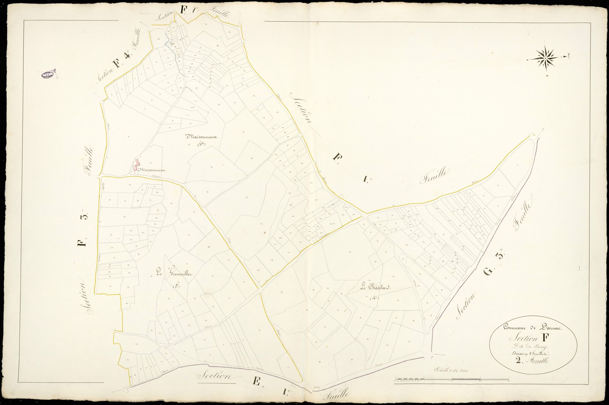 Darnac 3 P 65 / 2 1838