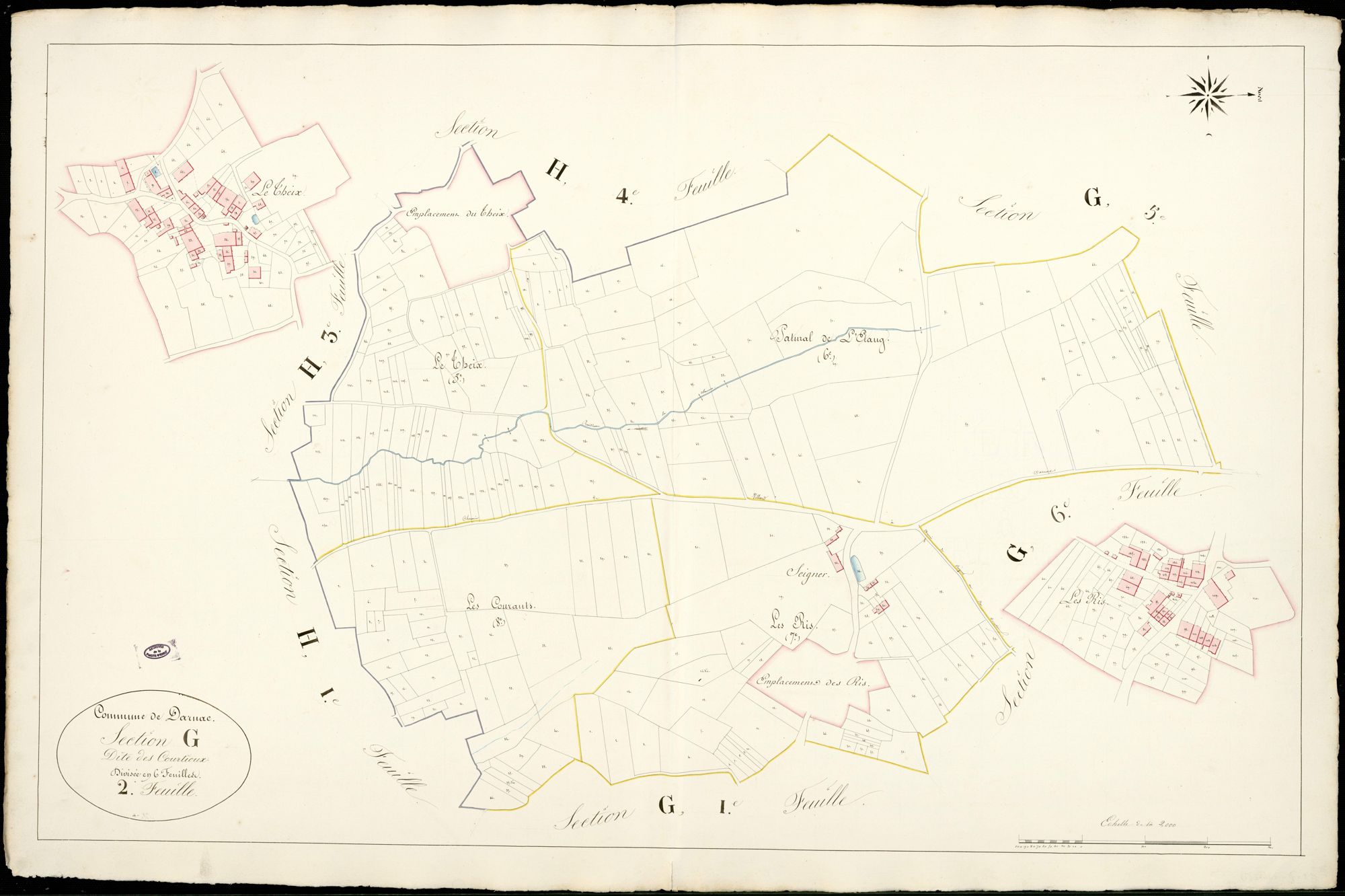 Darnac 3 P 65 / 2 1838