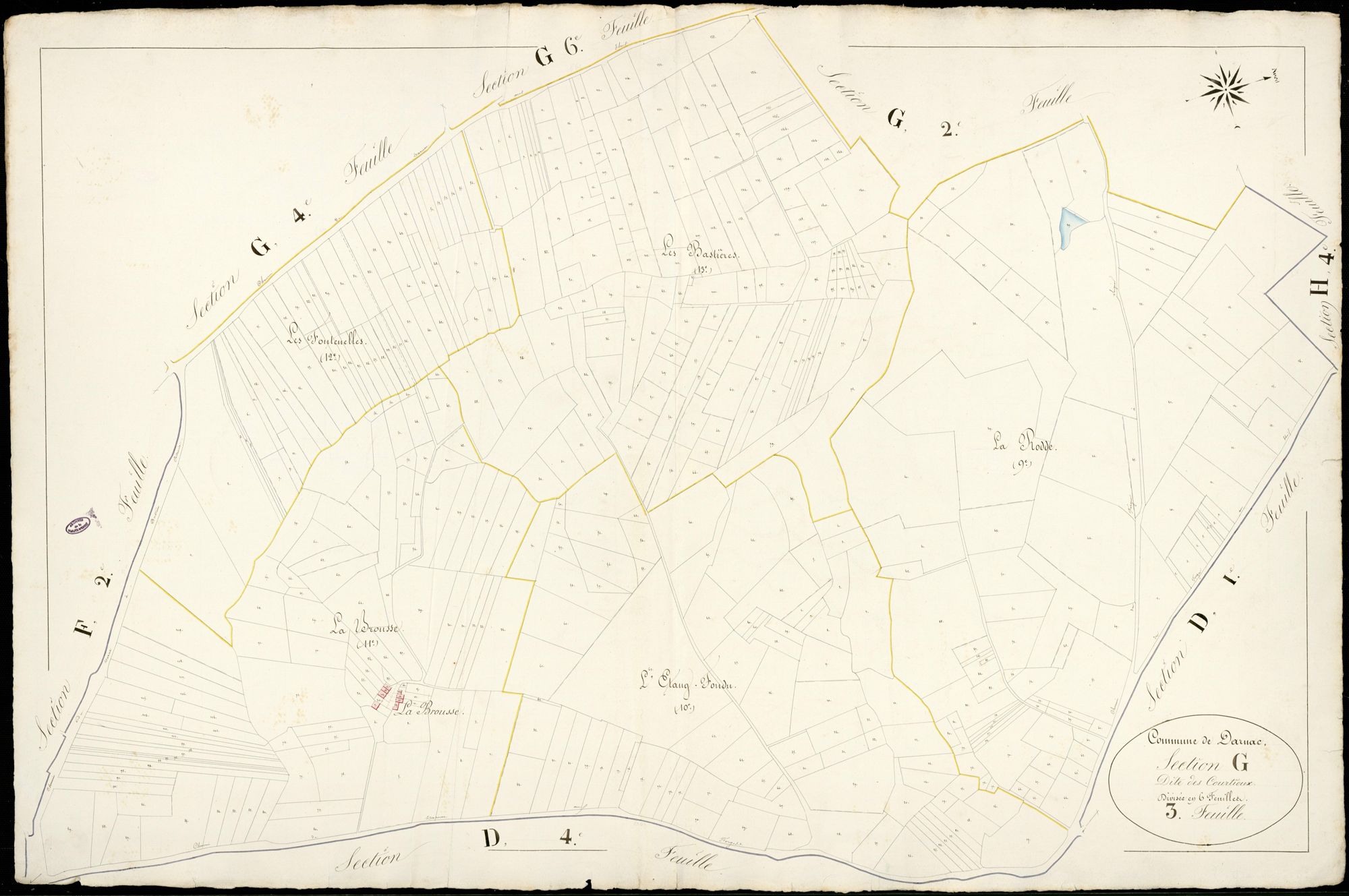 Darnac 3 P 65 / 2 1838