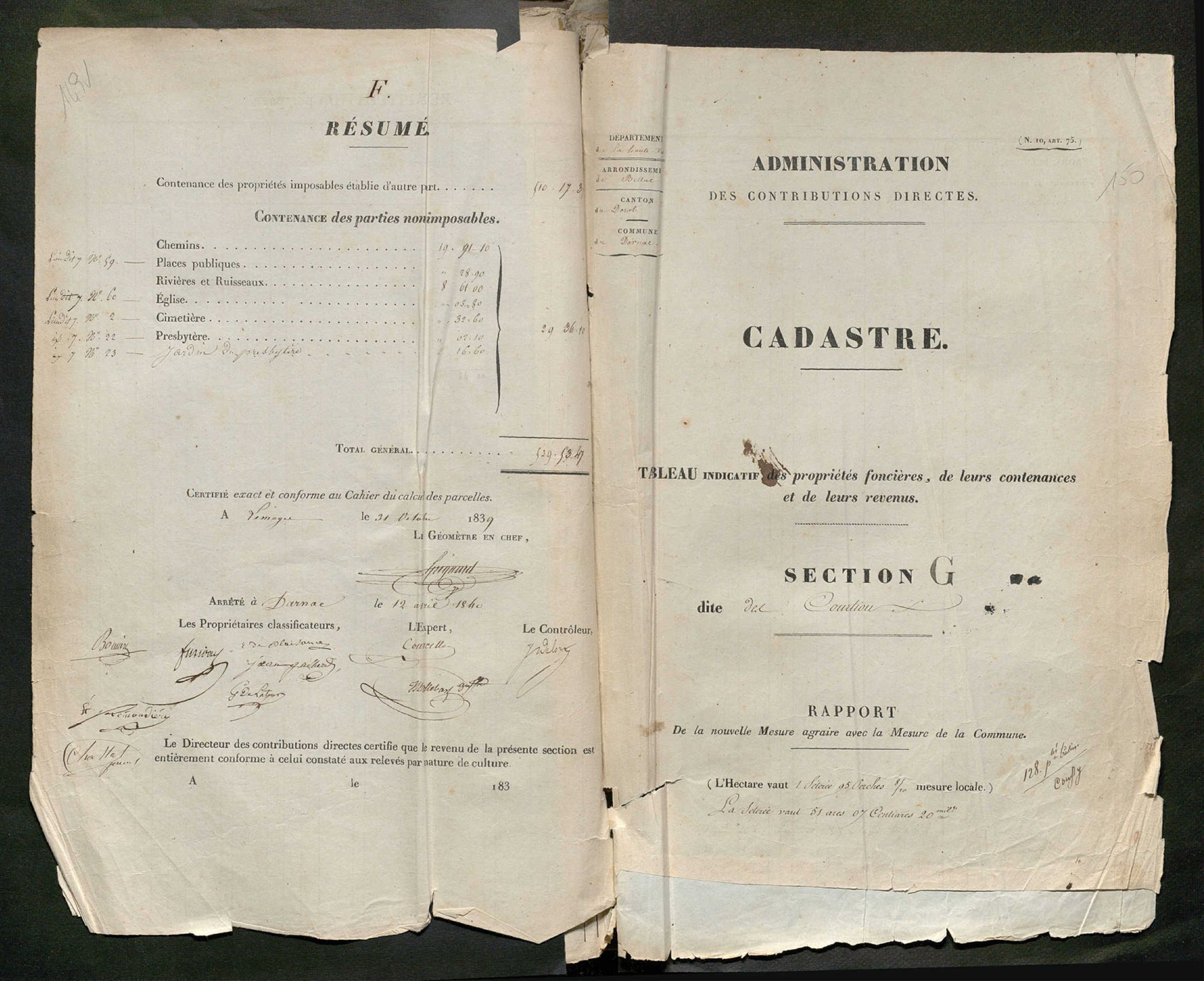Darnac 3 P 65 / 3 1839