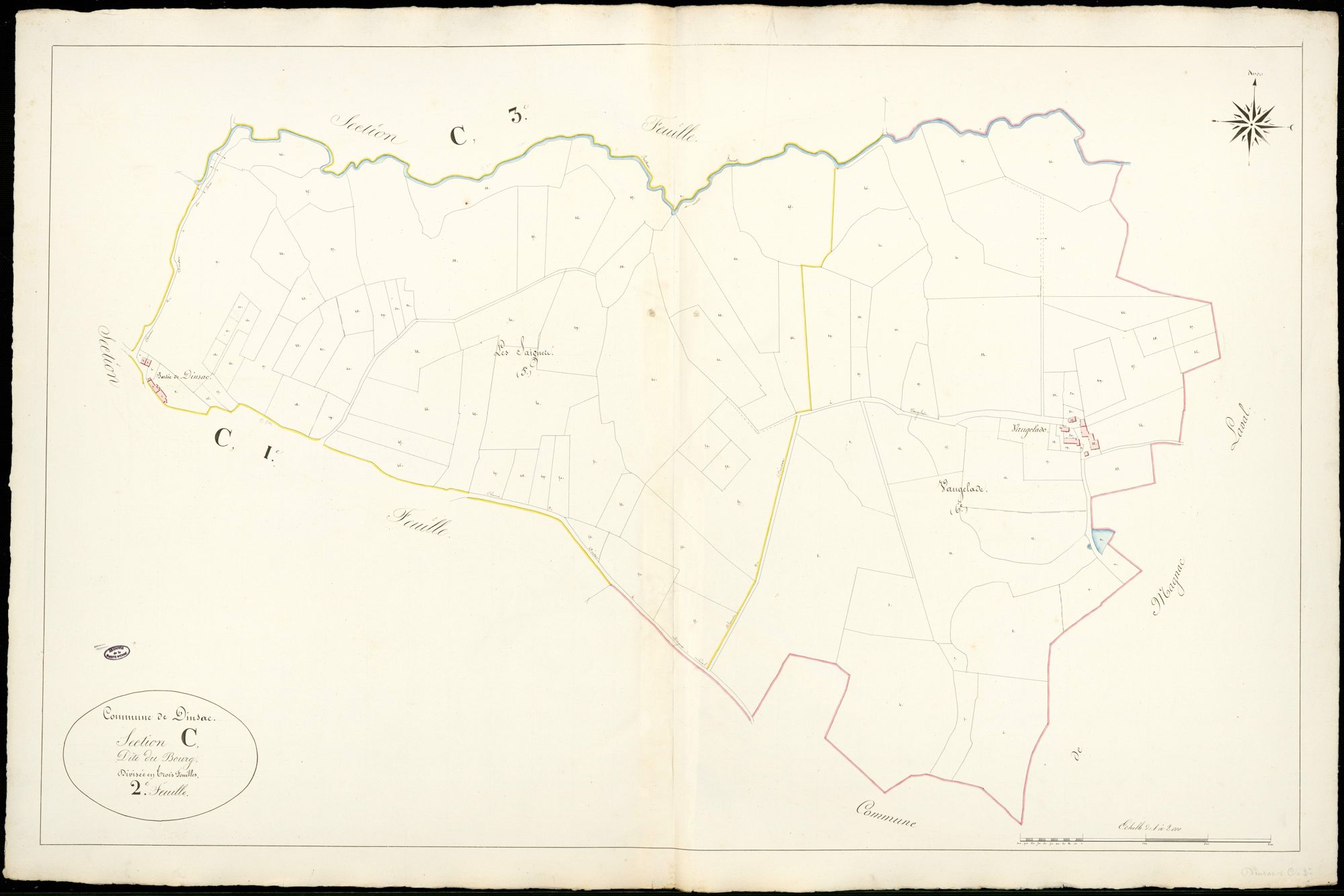 Dinsac 3 P 66 / 1 1838