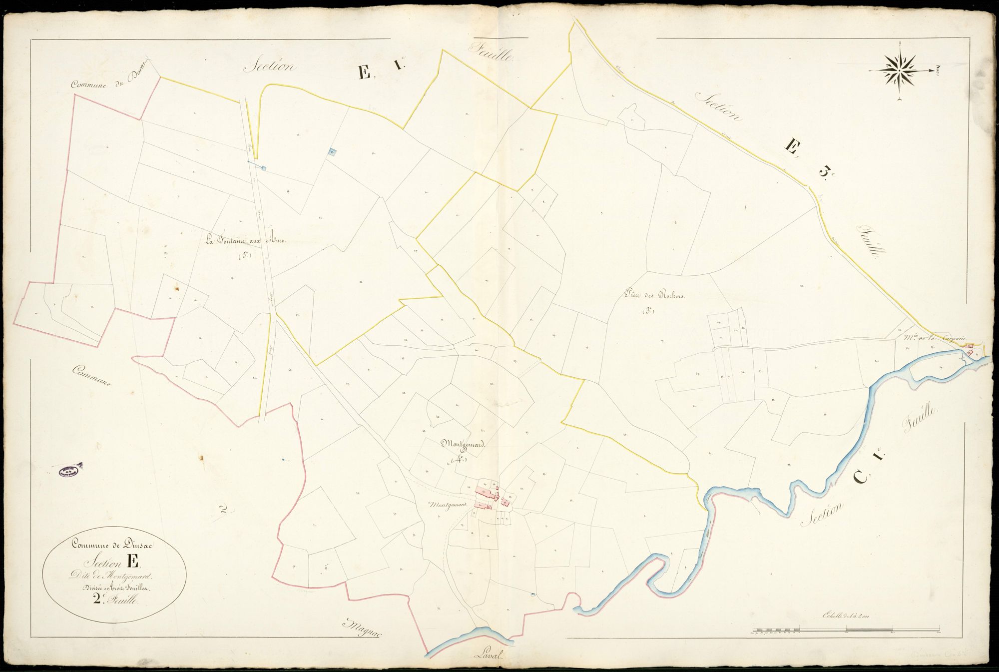 Dinsac 3 P 66 / 1 1838