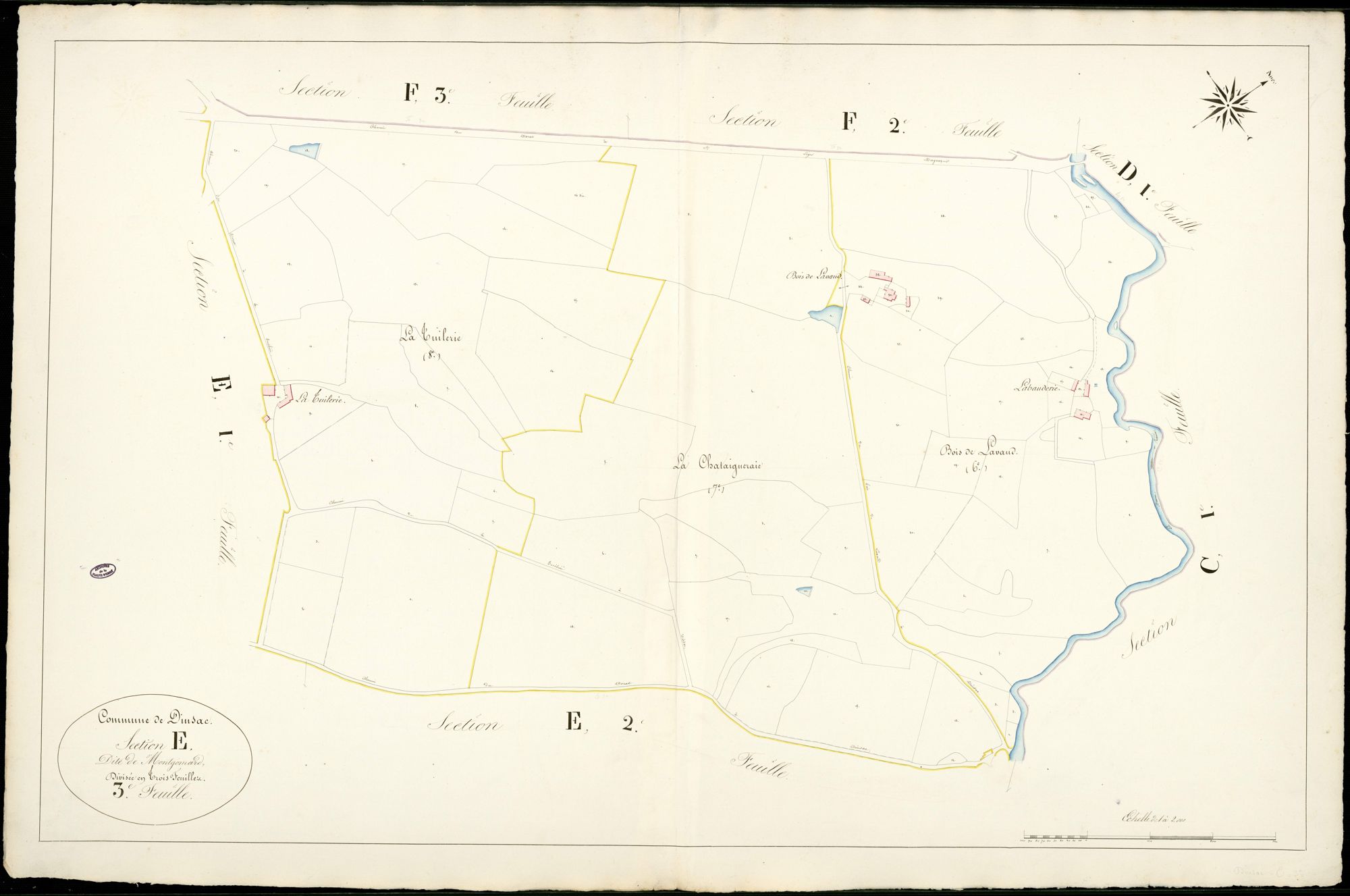 Dinsac 3 P 66 / 1 1838