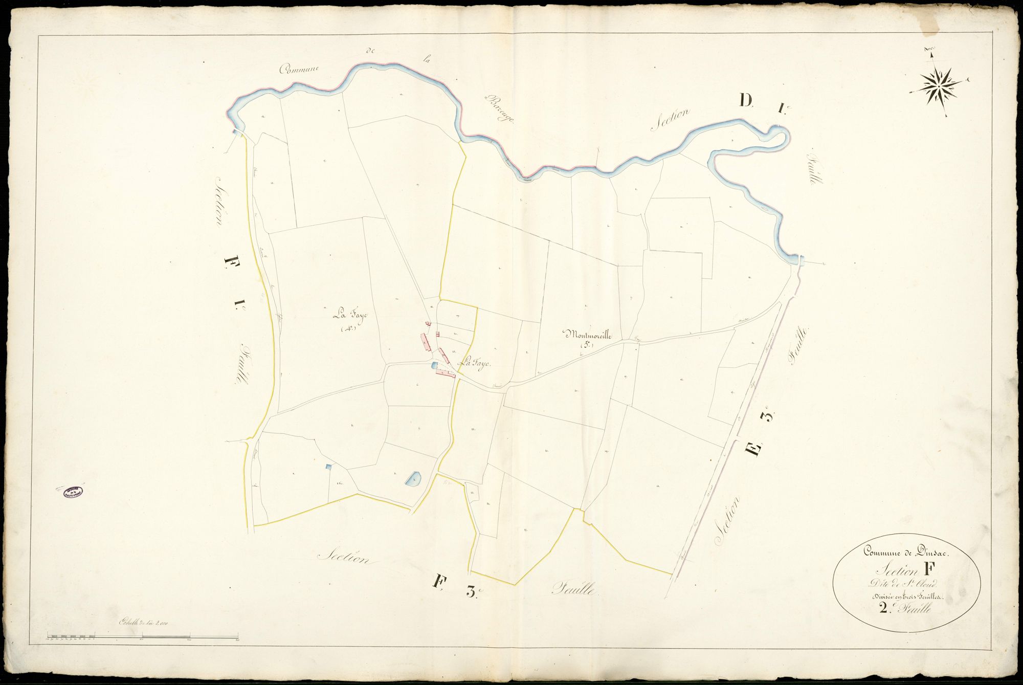 Dinsac 3 P 66 / 1 1838