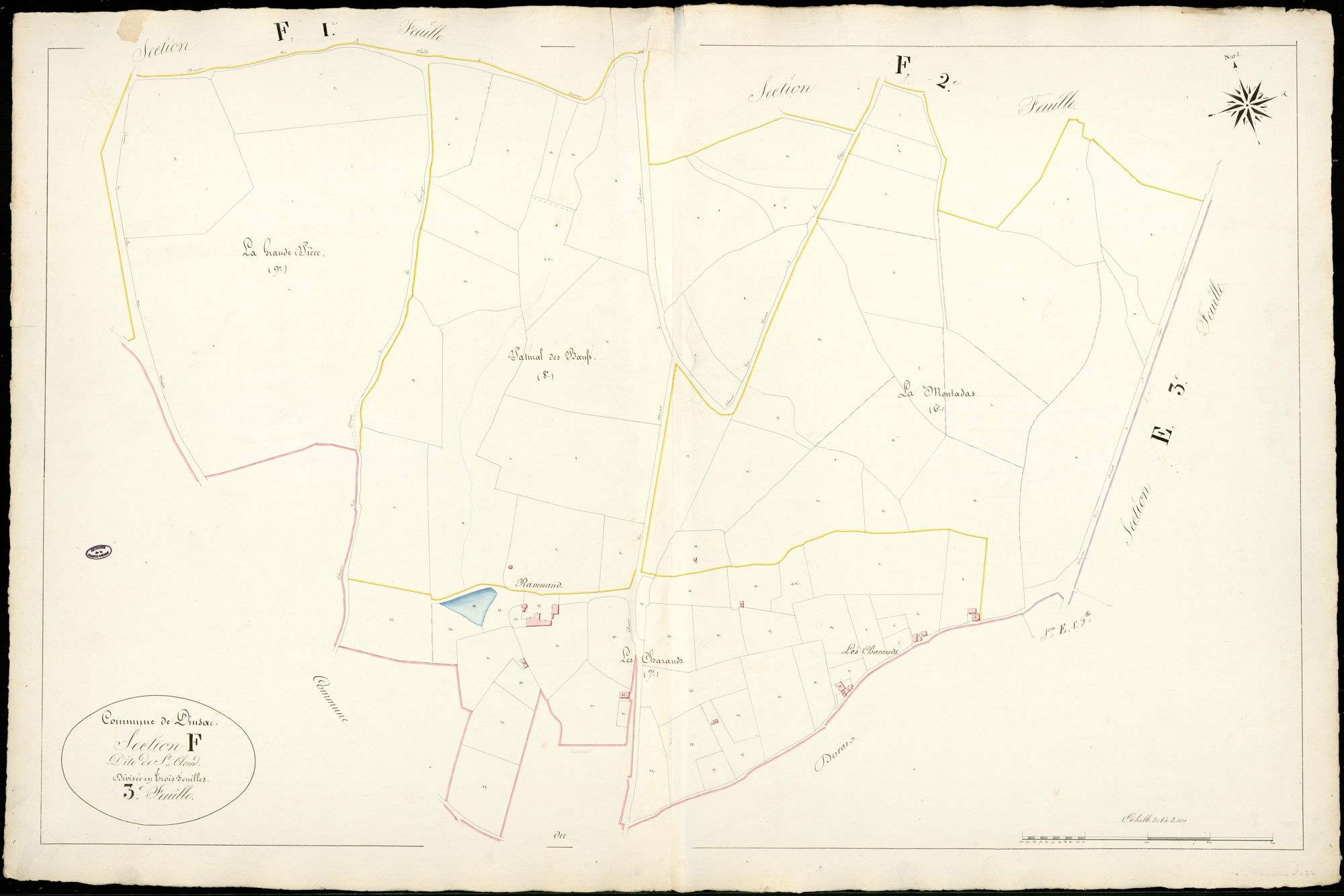 Dinsac 3 P 66 / 1 1838