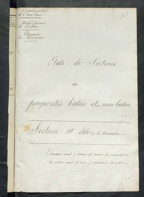 Dinsac 3 P 66 / 2 1839