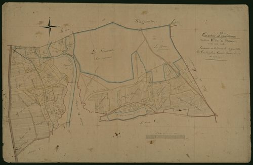 Commune d'Andelnans (5 feuilles).