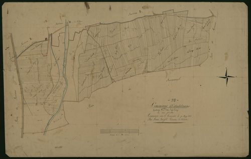 Commune d'Andelnans (5 feuilles).