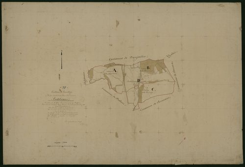 Commune d'Andelnans (5 feuilles).