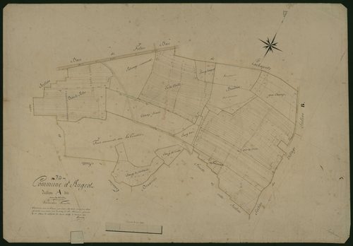 Commune d'Angeot (8 feuilles).