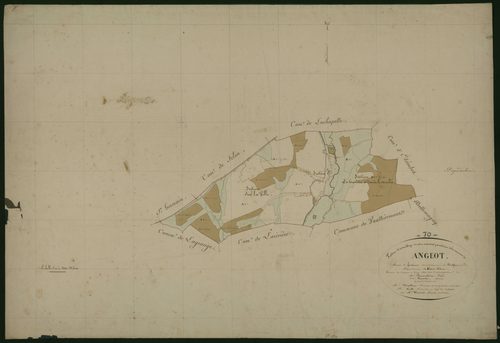 Commune d'Angeot (8 feuilles).