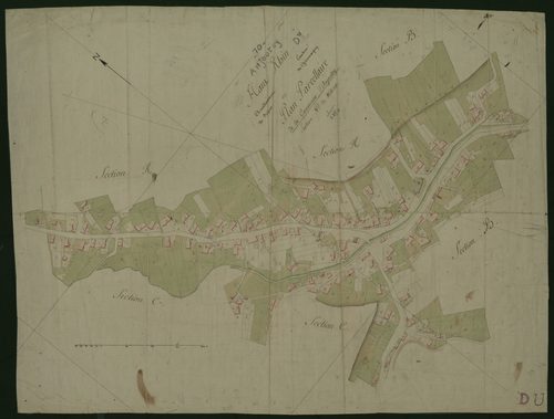 Commune d'Anjoutey (6 feuilles).