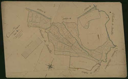 Commune d'Argiésans (4 feuilles).