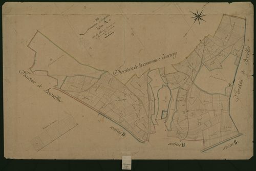 Commune d'Argiésans (4 feuilles).