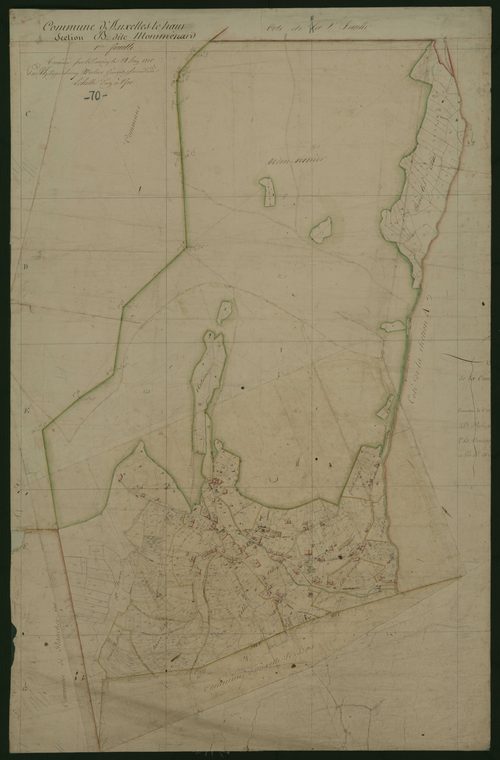 Commune d'Auxelles-Haut (6 feuilles).