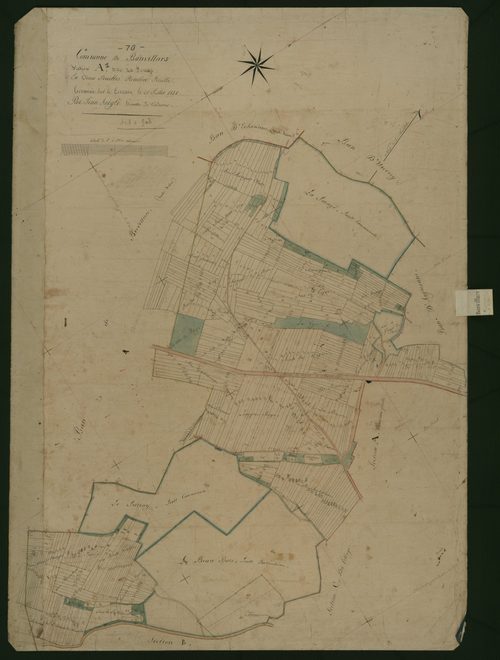 Commune de Banvillars (5 feuilles).