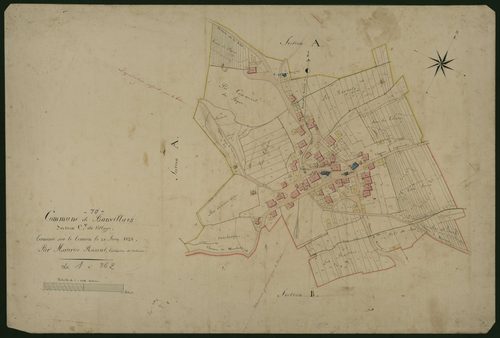 Commune de Banvillars (5 feuilles).
