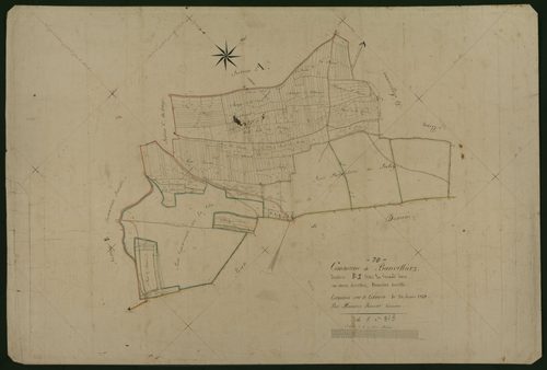 Commune de Banvillars (5 feuilles).