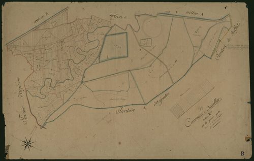 Commune de Bavilliers (5 feuilles).