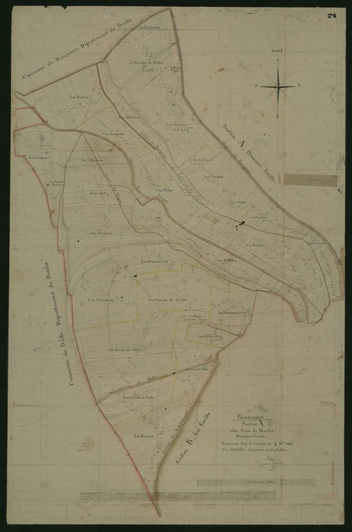 Commune de Beaucourt (7 feuilles).
