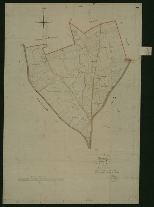 Commune de Beaucourt (7 feuilles).