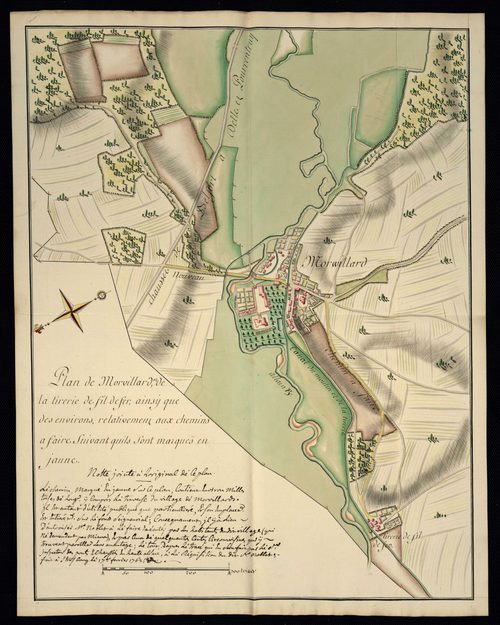 Chemin vicinaux et communaux : plans, devis. Chemin conduisant des carrières d'Offemont et de Vétrigne à Belfort. Chemins à Belfort. Chemins de Novillars à Chèvremont, de Larivière à Fontaine, de Morvillars à Méziré, d'Offemont à Belfort, de Vourvenans à 