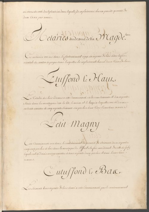 Atlas des bois des communautés du Val du Rosemont.