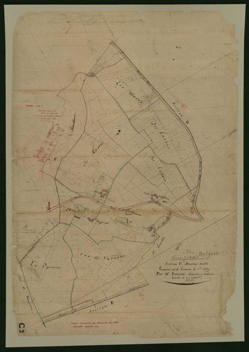 Commune de Belfort (20 feuilles).