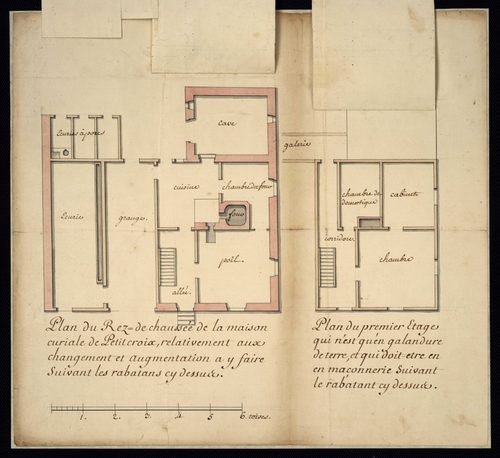 Evette (1782), Grandvillars (1777), Grosne (1768-1773), Lachapelle-sous-Chaux (1782), Montbouton (1771-1782), Morvillars (1770-1782), Petit-Croix (1770-1782), Rougegoutte (1761), Vézelois (1773).