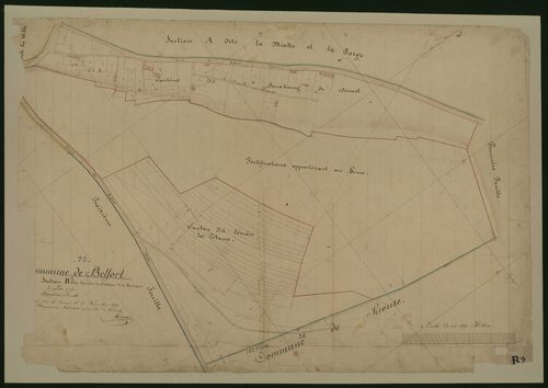 Commune de Belfort (20 feuilles).