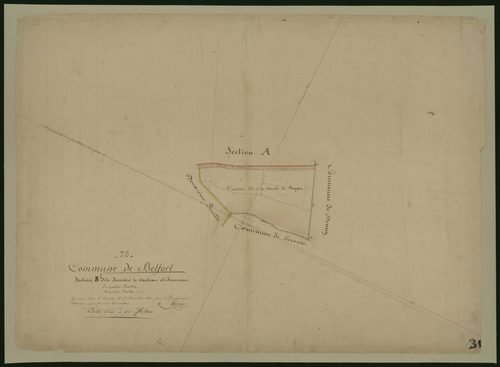 Commune de Belfort (20 feuilles).