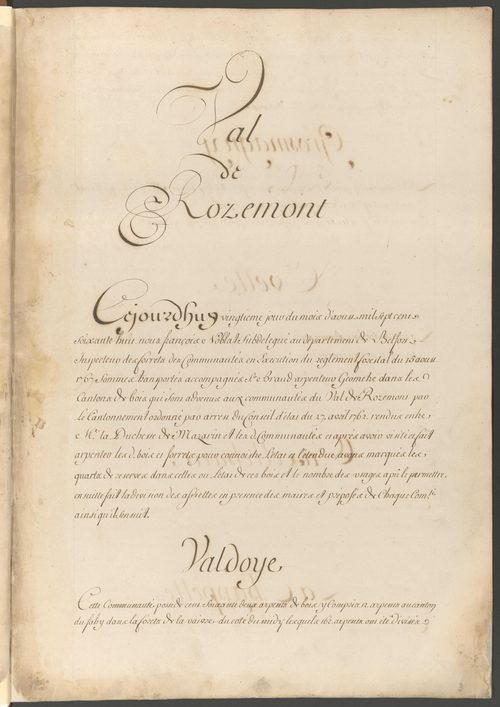 Atlas des bois des communautés du Val du Rosemont.
