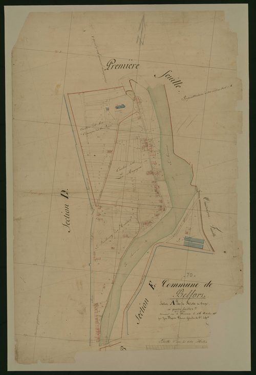 Commune de Belfort (20 feuilles).
